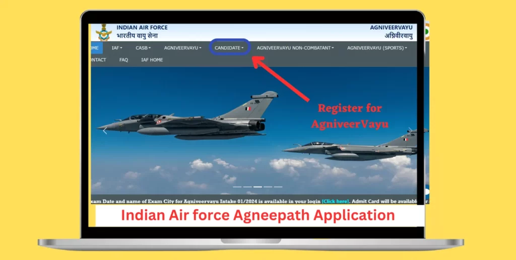 Indian Air Force Agneepath Scheme Apply Online