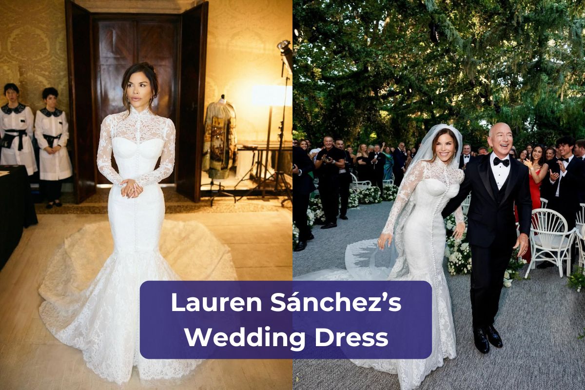 Lauren Sánchez’s Wedding Dress