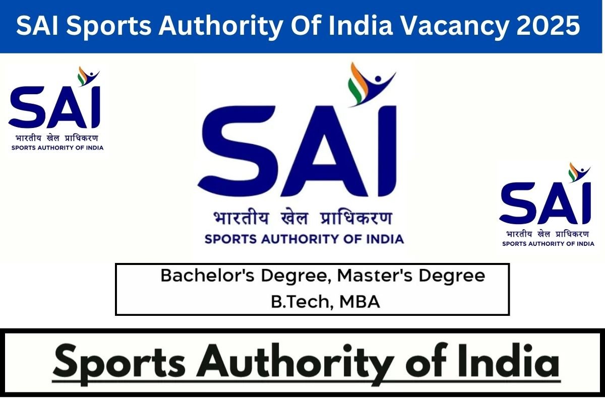 SAI Sports Authority Of India Vacancy 2025