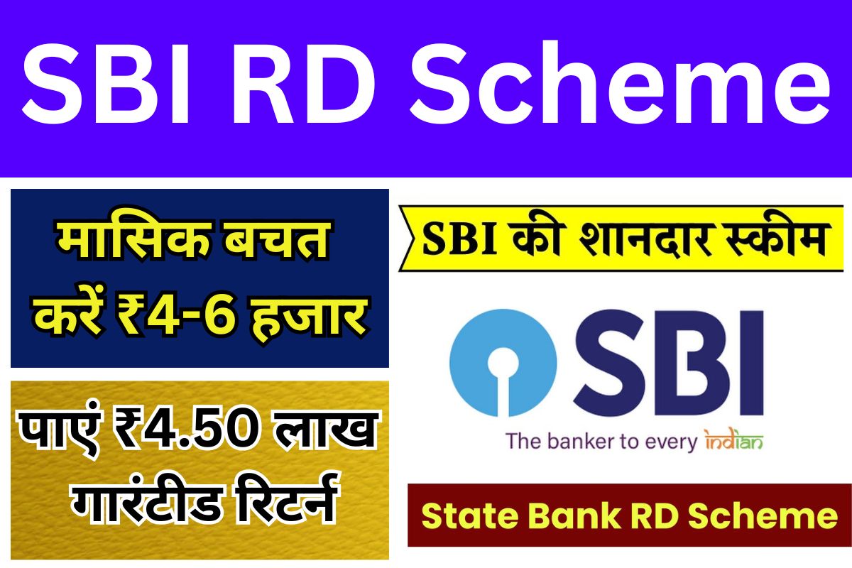 SBI RD Scheme Get High Return