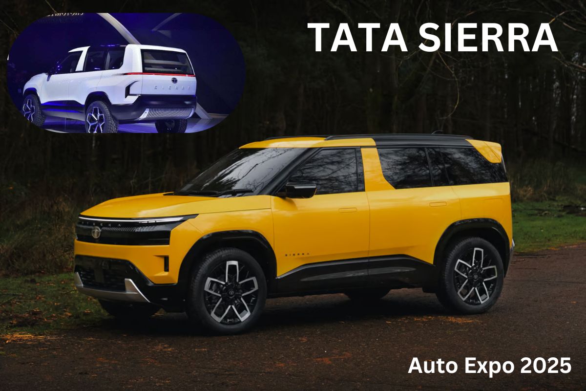Tata Sierra Auto Expo 2025 with amazing design