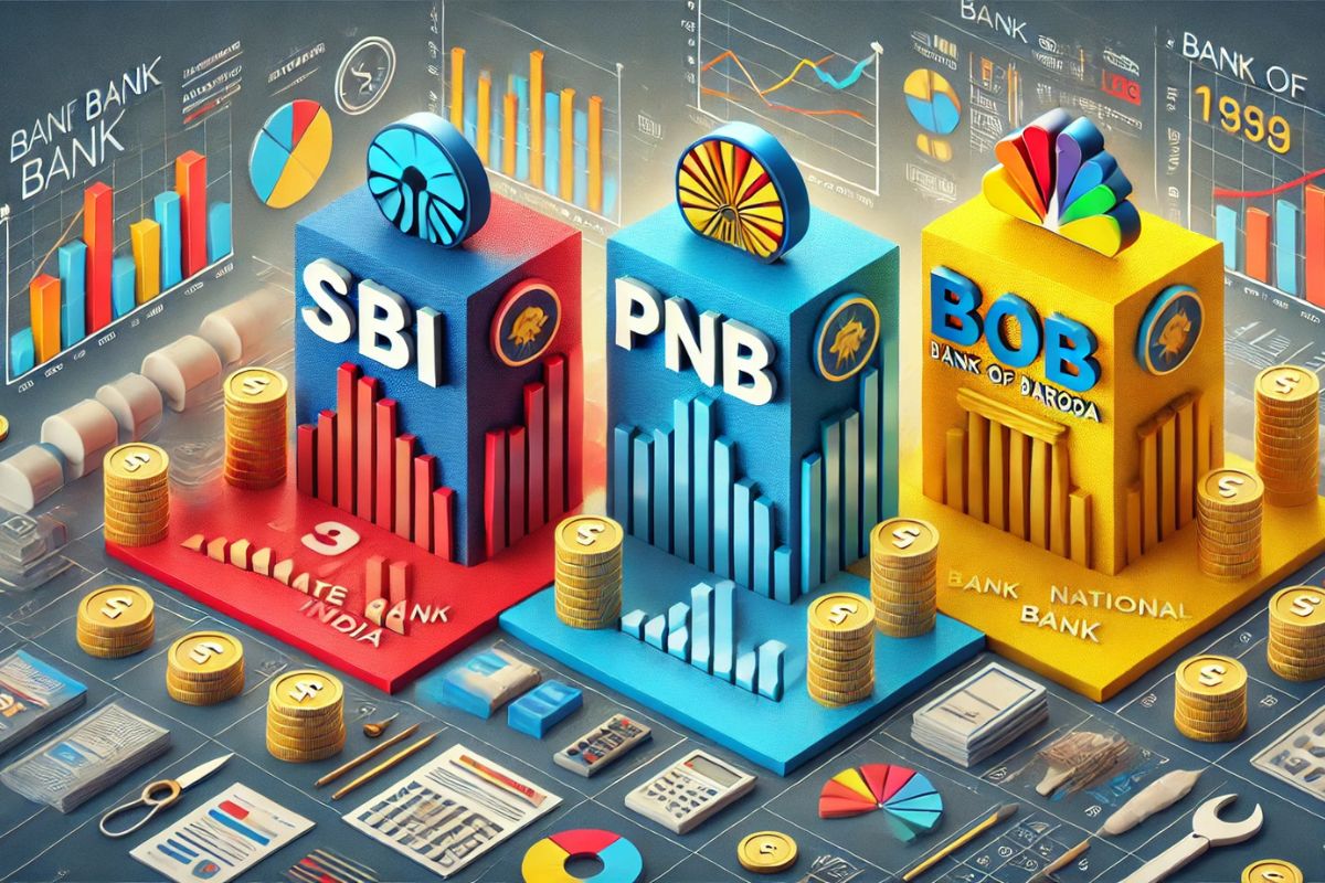 SBI Vs PNB Vs BoB