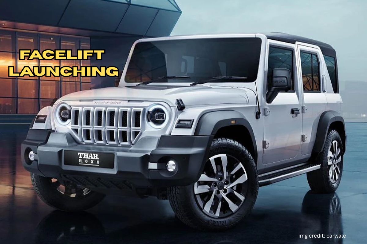 Mahindra Thar Facelift Launch