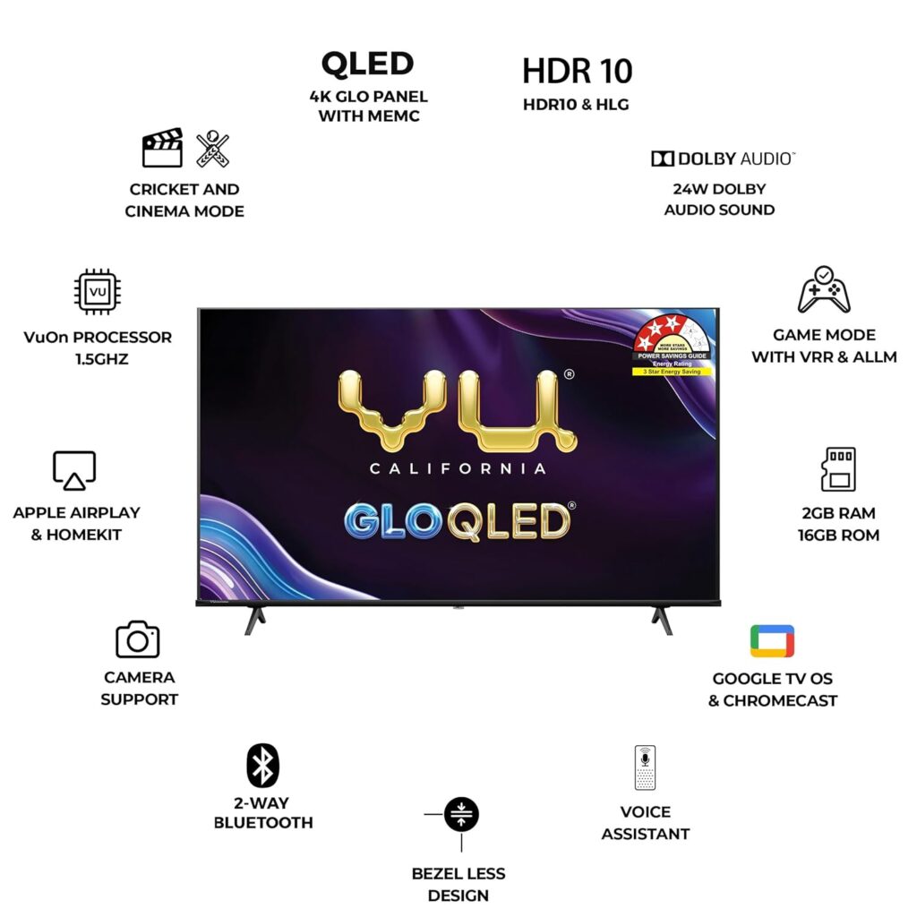 VW Pro Series 43 inch Smart TV