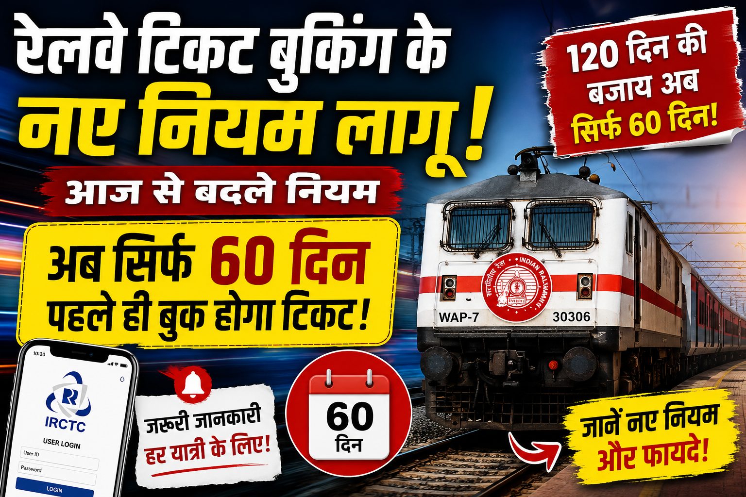 Railway Ticket Reservation Rules