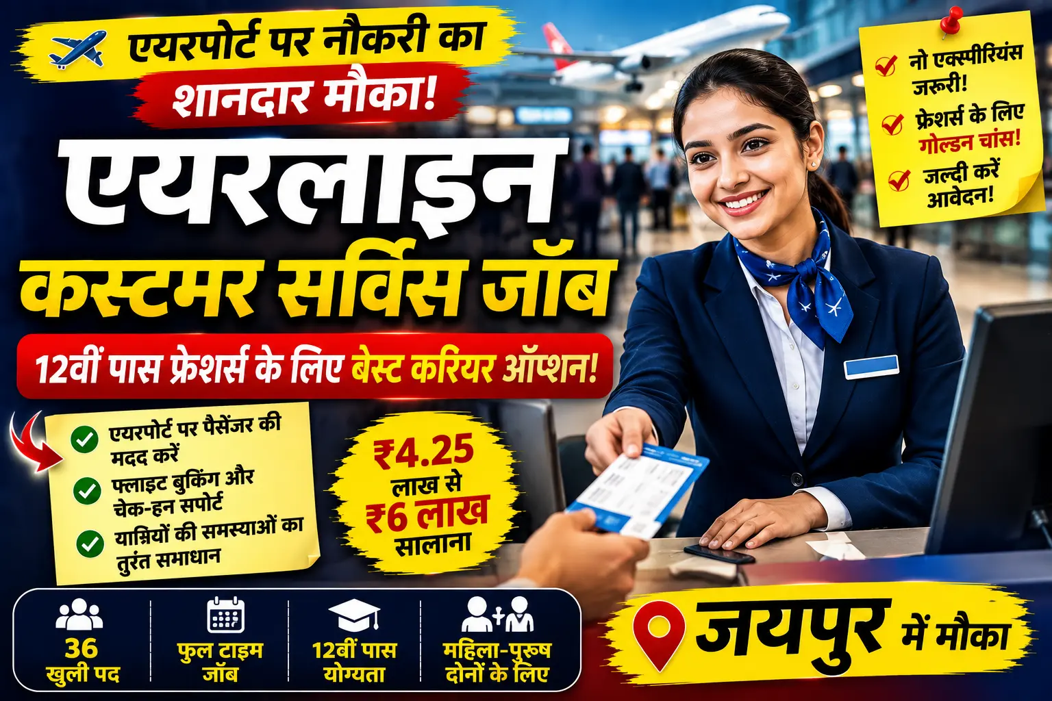 Airline Customer Service Executive Job