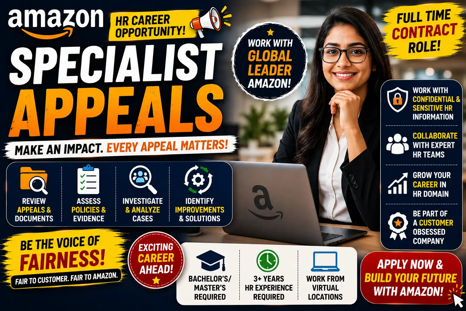 Amazon Specialist and Appeals Job