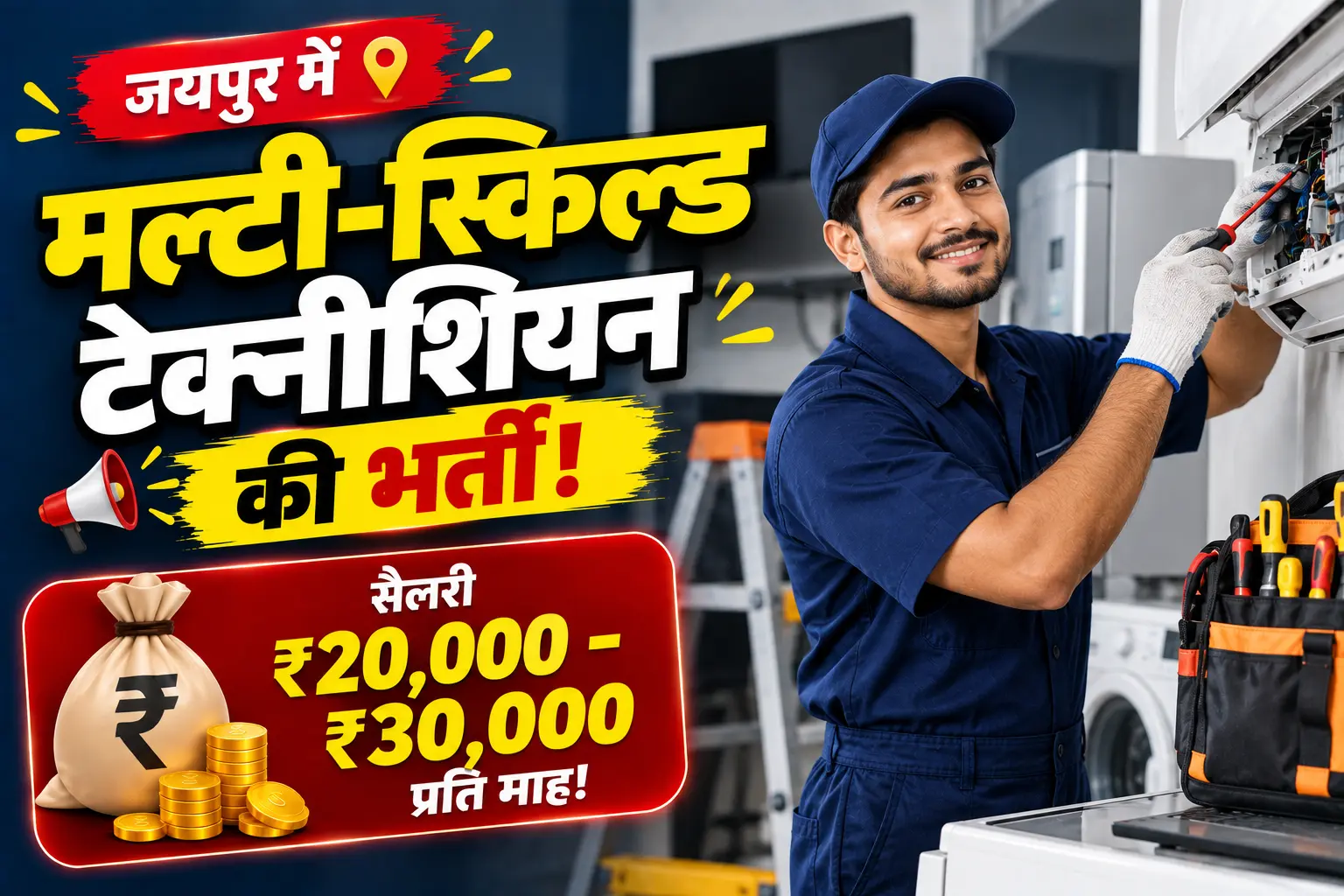 Jaipur Multiskilled Technician Recruitment